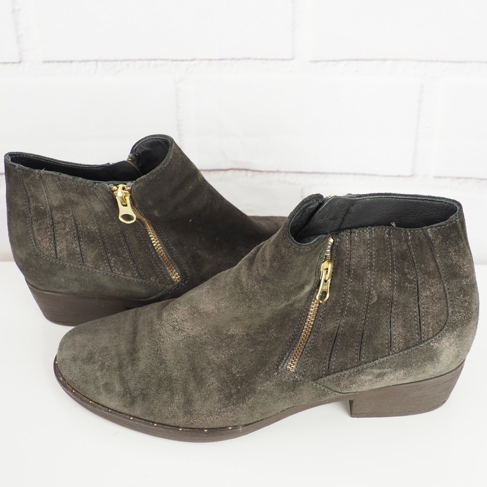 Eric Michael sz 40 US 10 Tatiana gray suede boot